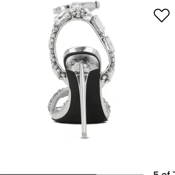 Jewelled heels NWT in box - Picture 13 of 14